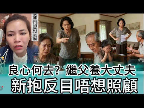 良心何去？繼父養大丈夫新抱反目唔想照顧 #情感 #廣東話 #情感故事 #分享 #婚姻 #諸事姐