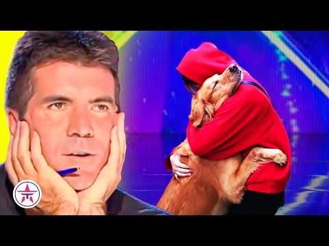 Top 10 Dog Acts That Got Simon Cowell To Go CRAZY!