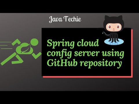 Spring cloud config server using GitHub repository
