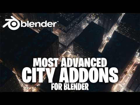 Best Blender Addons for Creating Cities!