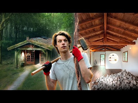 I renovate a house in the forest in 3 months