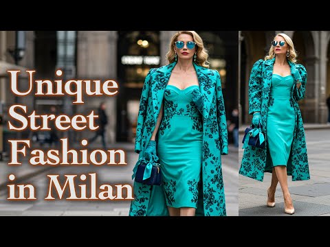 Unique Italian Fashion: The Exclusive Street Style Only Found in Milan. 2025 Latest fashion trends