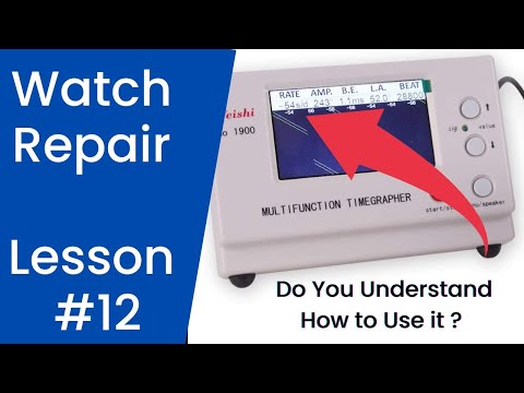 Common Mistakes New Watchmakers make Using a Timegrapher