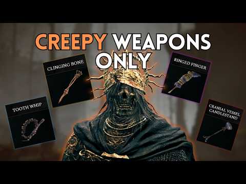 Using only SPOOKY weapons to beat Elden Ring