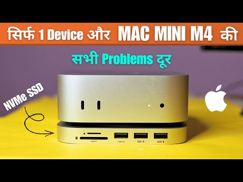 Best Mac Mini M4 USB Type-C Dock ( USB Type-C Hub ) With SSD Enclosure - Minisopuru Hub Review