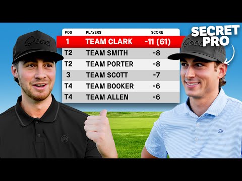 Sandbagging Local Tournament With a Pro Golfer