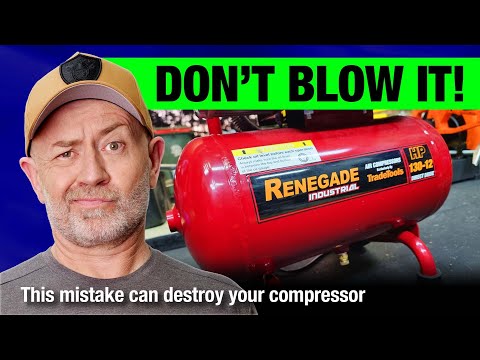 Don't make this mistake with your home shop air compressor | Auto Expert John Cadogan