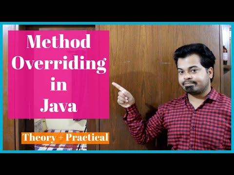 Method Overriding in Java | Java Tutorials | Learn Java for Automation Testing