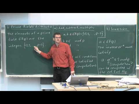 Lecture 7: Introduction to Galois Fields for the AES by Christof Paar