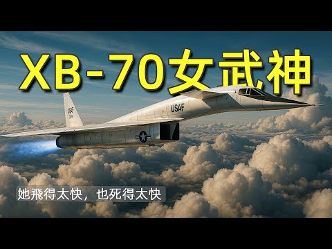 XB-70「女武神」：為3馬赫而生、被時代殺死的白色巨鳥！