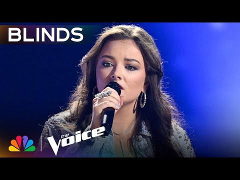 Kirbi's Spectacular Four-Chair Turn Performance of "God Only Knows" | Voice Blind Auditions | NBC