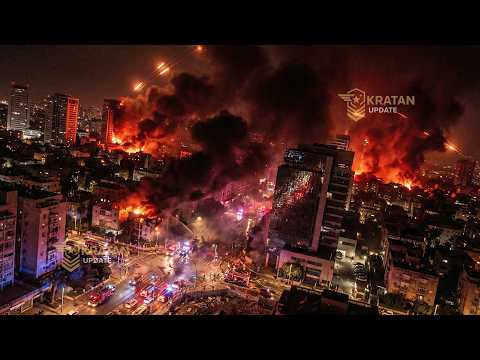 HIDDEN BY THE MEDIA! Israel's Condition After Iranian Missiles Hit Tel Aviv & Beersheba