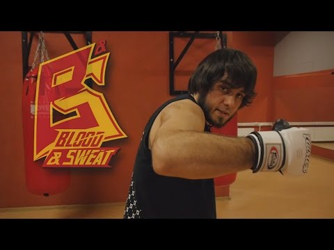 Правый боковой. Техника и наработка удара. Техника бокса. Эльмар Гусейнов.