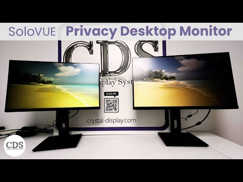 SoloVUE Privacy Filter Desktop Monitors