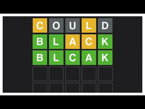 when the Wordle ain't even a word