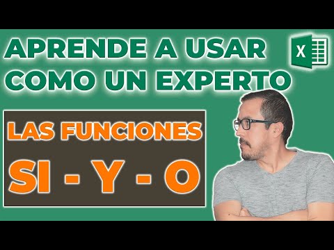 Como usar la #FUNCION SI(), FUNCION Y() y FUNCION O() como un #EXPERTO en #EXCEL SIN TANTO LIO.