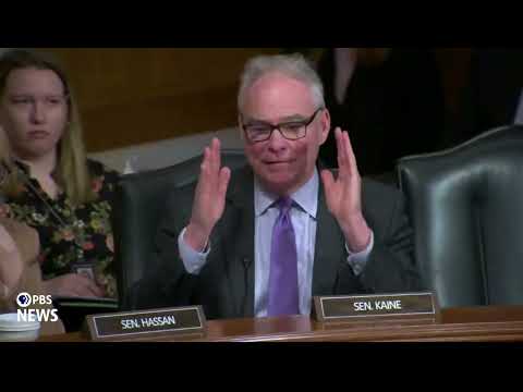 WATCH: Sen. Kaine questions McMahon in confirmation hearing