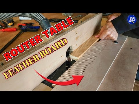 How to make a Feather Board for a Router Table