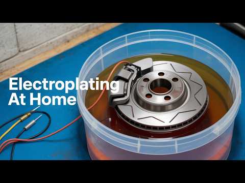 The cheapest cast iron electroplating, which few people know about!practical inventions