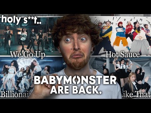 BABYMONSTER ARE BACK! (We Go Up, Hot Sauce, Like That, Billionaire | Reaction)