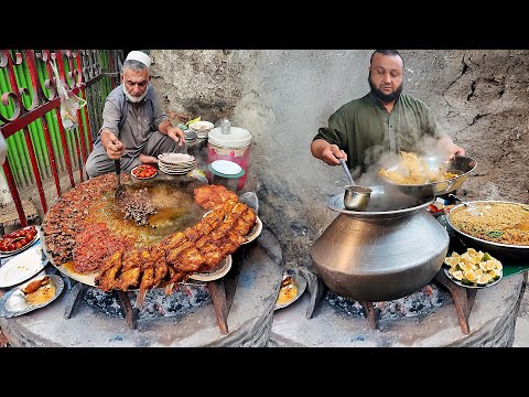 Cheap Road side Afghanistan street food | Traditional most famous foods