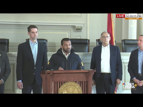 FBI Director Patel, Sen. Boozman and Cotton, AG Griffin holding law enforcement round table