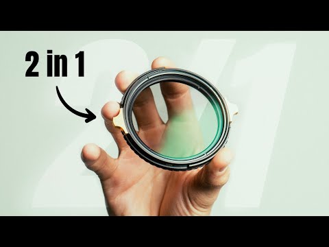 Circular Polariser + VND Filter 2 in 1 CPL and Variable ND all in one K&F | Polar Pro Rival?
