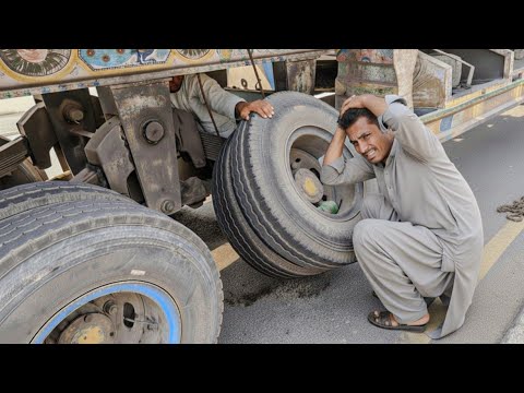 Pakistani Mechanic's Extreme Karakoram Axle REPAIR | Pakistani Truck 