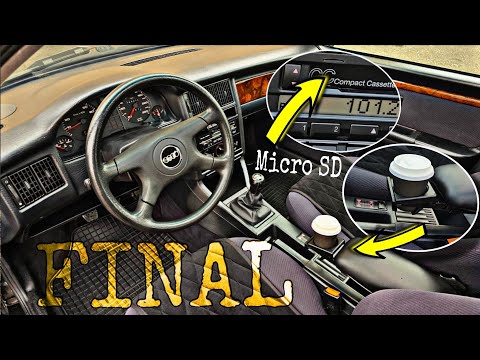 FINAL! They said SELL IT for scrap! But I GAVE life to the old Quattro! Electrics, Micro SD, seat...