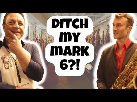 Jim Cheek tries to make me abandon my Selmer Mark VI