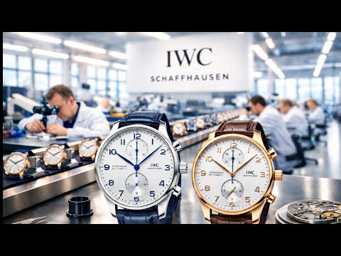 Inside The Swiss IWC Schaffhausen Watch Factory!