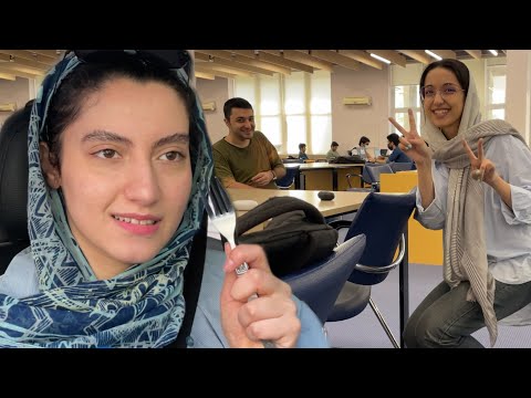 ولاگ دانشگاه تهران و روزمرگی با دوستام