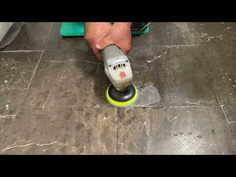 como pulir MARMOL o GRANITO para sacarle brillo