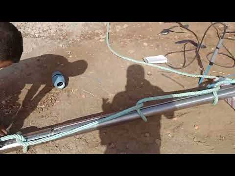 وهران تركيب مضخة الماء في البئر