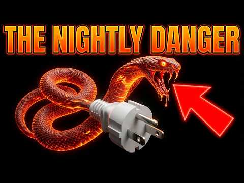 The One Device You Must Unplug Before Bed (Stop Fire Risk & Save Money)