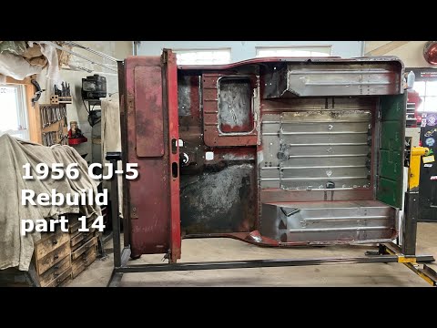 Putting my Jeep tub together (CJ5 Rebuild ep 14)