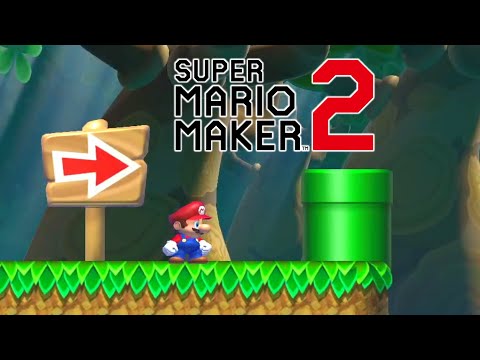 Super Mario Maker 2: First Time Playing Endless Easy!