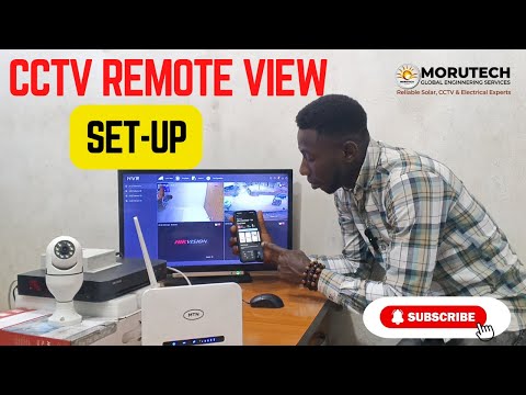 How to Connect DVR Analogue CCTV System to Mobile Phone | Remote View Setup