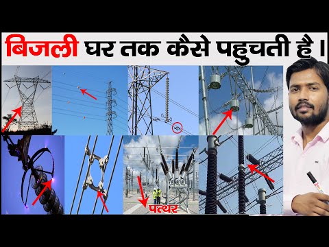 Transmission Line | Insulator | ACSR | Sub station | Corona Discharge High Tension Line | SAG | RCC
