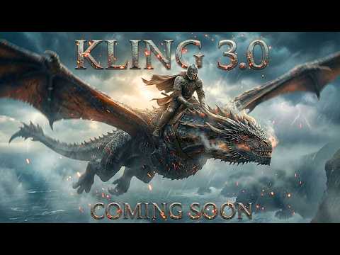 Kling 3.0 Is COMING SOON – 4K Quality, Better Physics, Motion Control & More