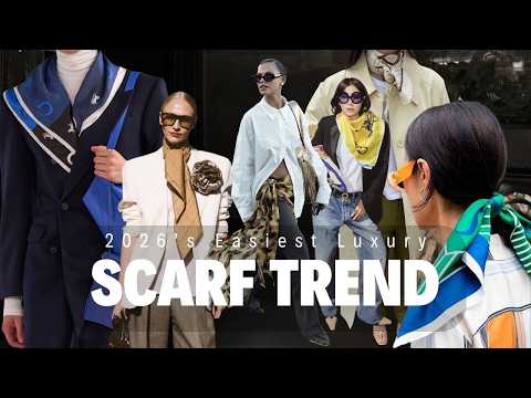 The Most Elegant Trend Right Now? It’s a Scarf