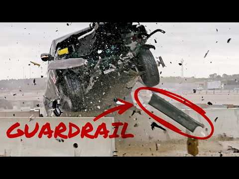 The REAL reason guardrails can't stop EVs in a crash