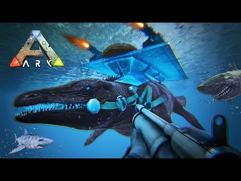 ARK: Survival Evolved - TAMING UNDERWATER DINOSAURS!! (ARK Ragnarok Gameplay)