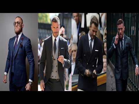 David Beckam vs Conor Mcgregor  STYLE INSPIRATION and MOST STYLISH OUTFITS || MENS FASHION 2020