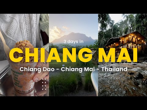 Thailand VLOG | Chiang Mai | Chiang Dao, Cafe Hopping, Local Food, Hotel