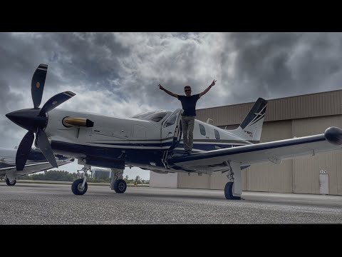 SINGLE PILOT TBM940 IFR FLIGHT to ORLANDO INT'L!