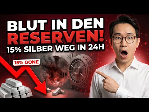 BLUT IN DEN RESERVEN: 15 % des SILBERS VERSCHWINDEN in 24 STUNDEN