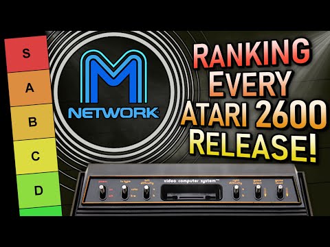 The ULTIMATE M Network/Atari 2600 Tier List - ALL RELEASED GAMES RANKED