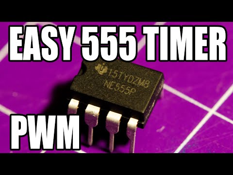 Super Easy 555 Timer PWM Generator