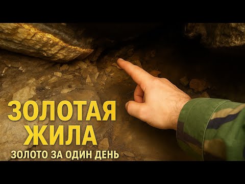ЗОЛОТАЯ ЖИЛА ЗОЛОТО ЗА ОДИН ДЕНЬ